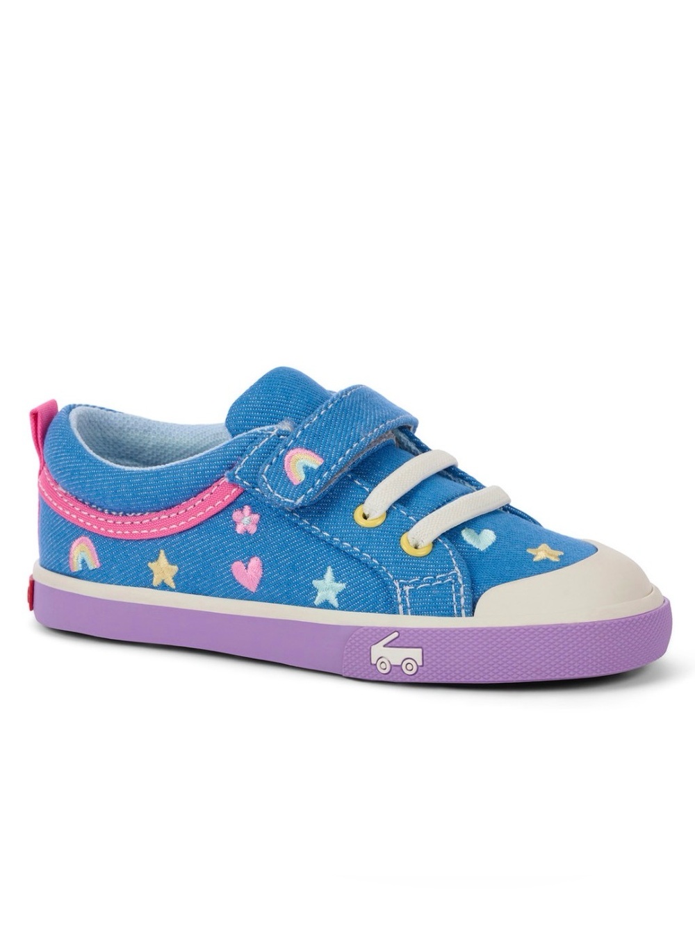 NWOT See Kai Run Kristin Embroidered Sneaker in Happy